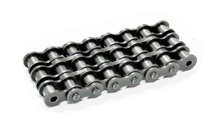 Цепи трехрядные серии B по ISO 606